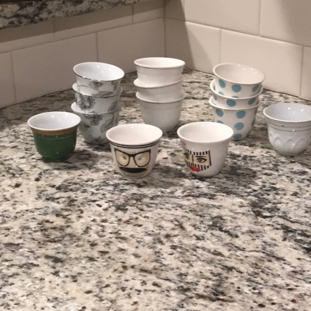 Arabic coffee cups